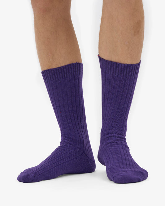 COLORFUL STANDARD MERINO SOCKEN ULTRA VIOLET