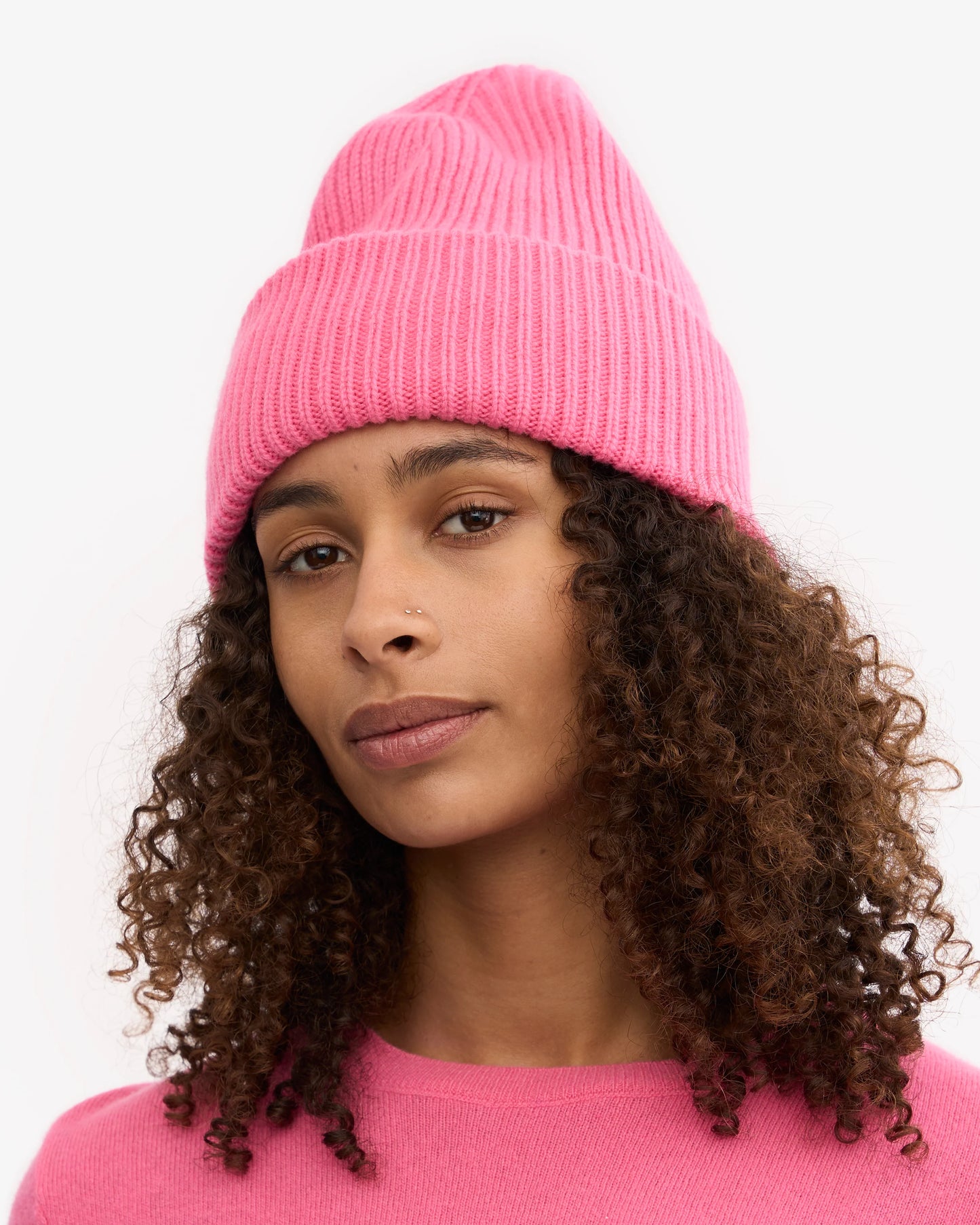 COLORFUL STANDARD MERINO WOLLE MÜTZE BUBBLEGUM PINK