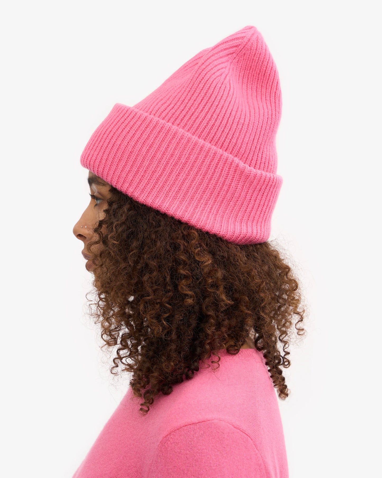 COLORFUL STANDARD MERINO WOLLE MÜTZE BUBBLEGUM PINK