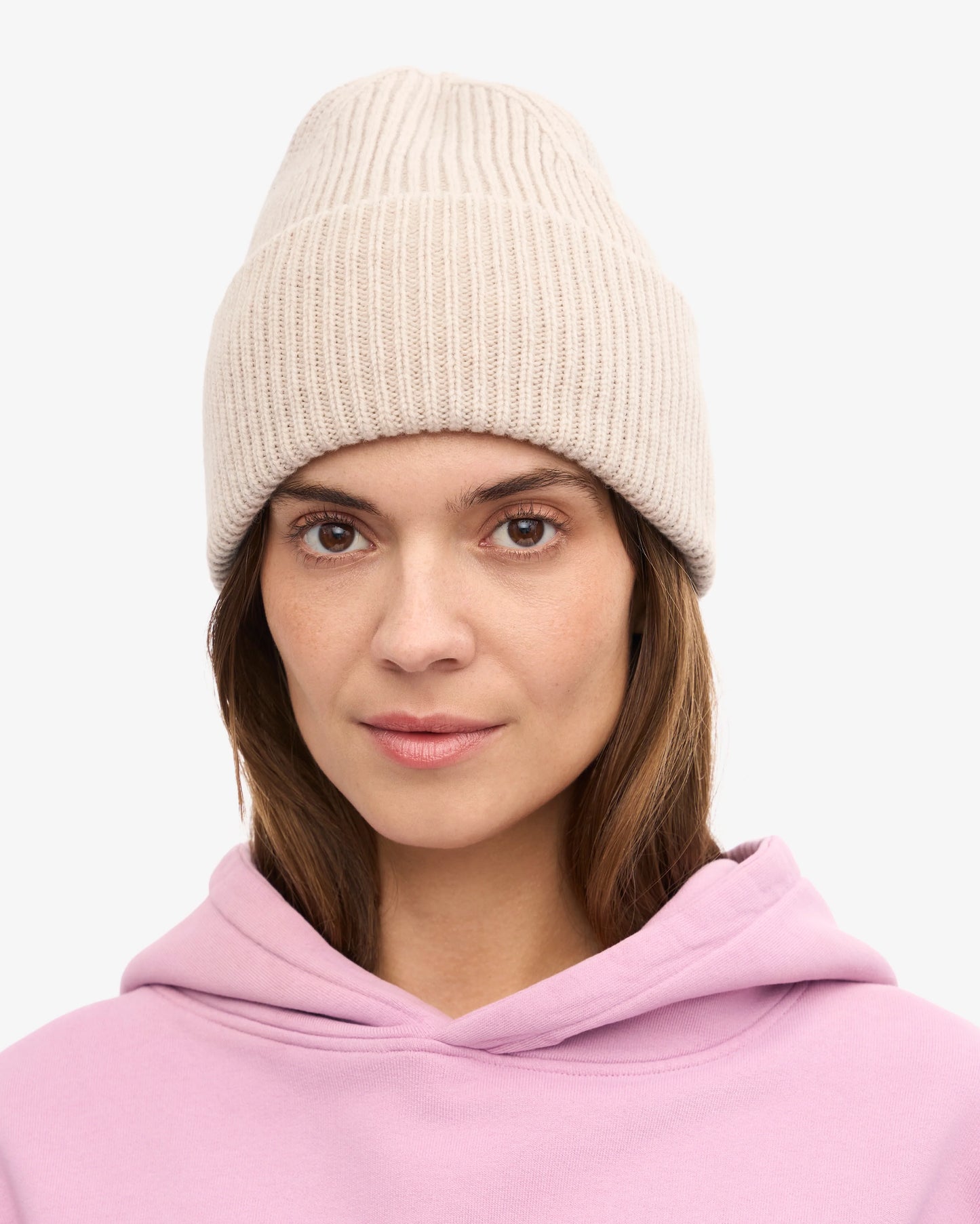 COLORFUL STANDARD MERINO WOLLE MÜTZE IVORY WHITE