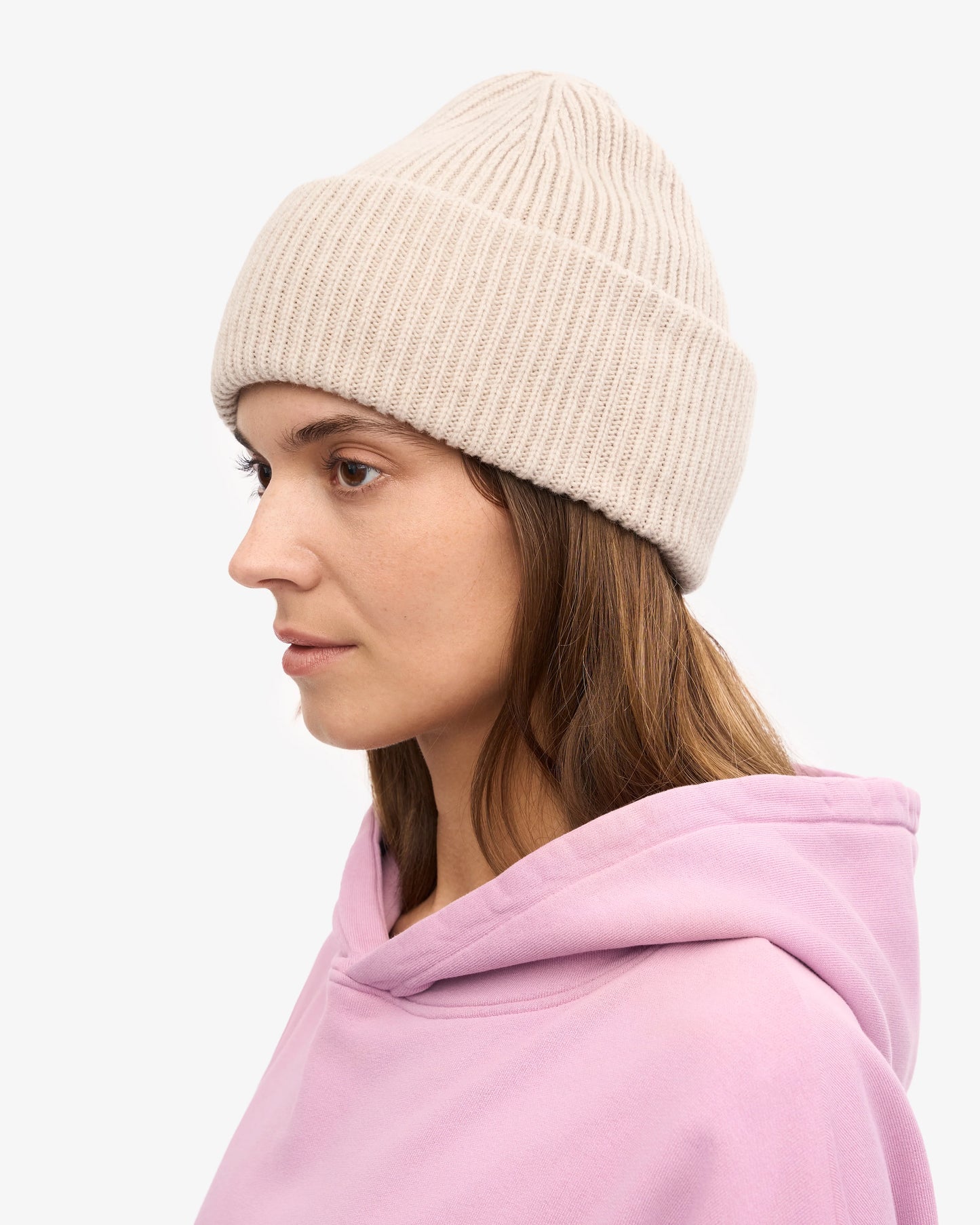 COLORFUL STANDARD MERINO WOLLE MÜTZE IVORY WHITE