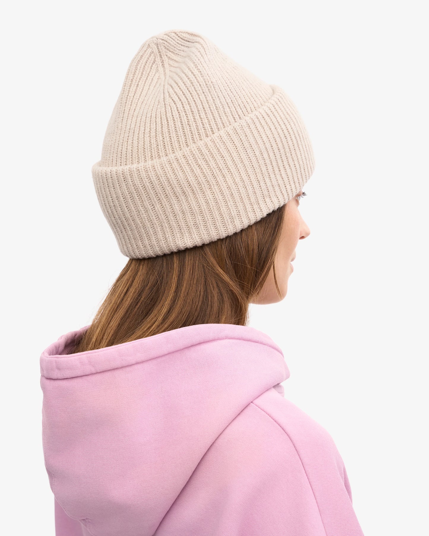 COLORFUL STANDARD MERINO WOLLE MÜTZE IVORY WHITE