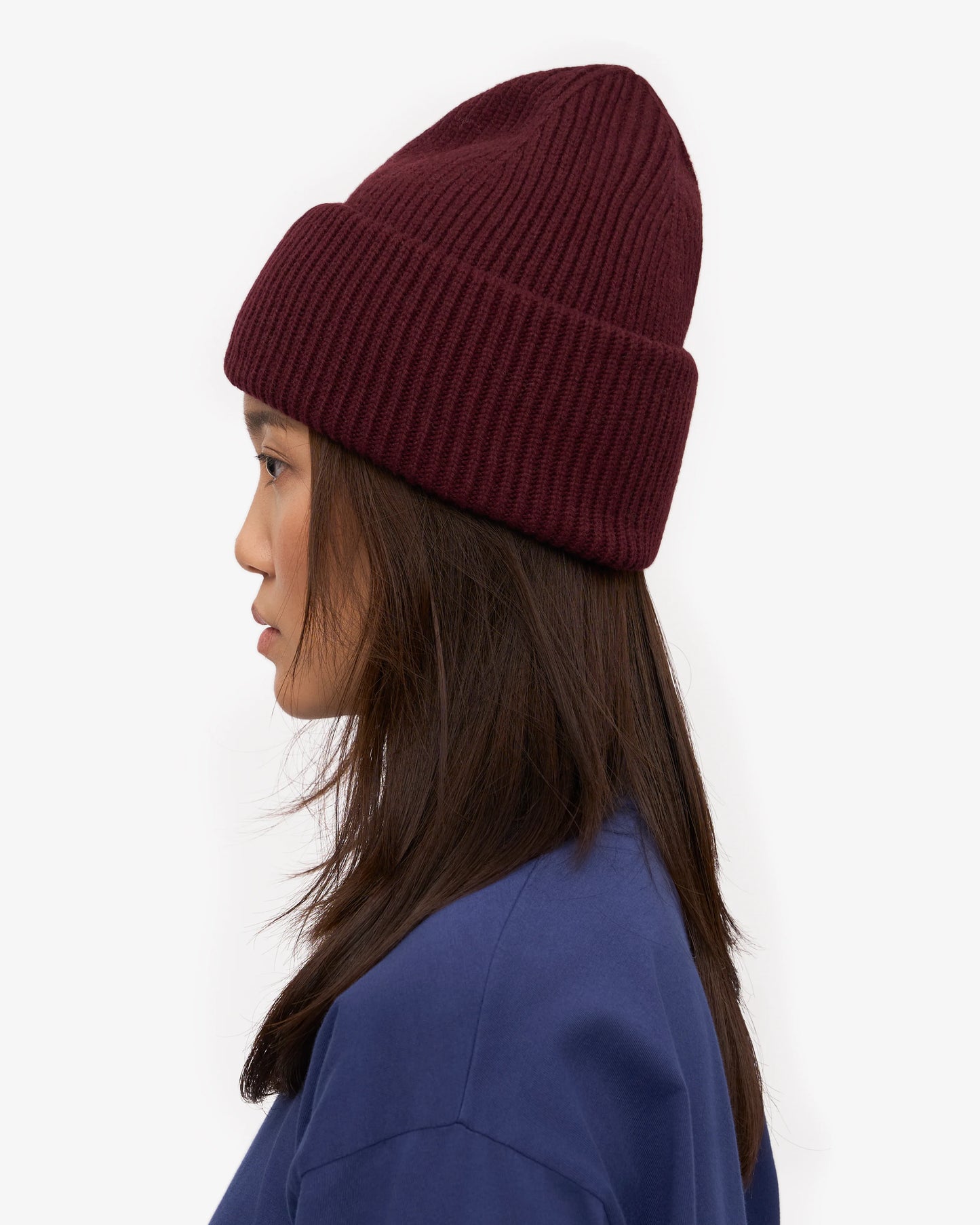 COLORFUL STANDARD MERINO WOLLE MÜTZE OXBLOOD RED
