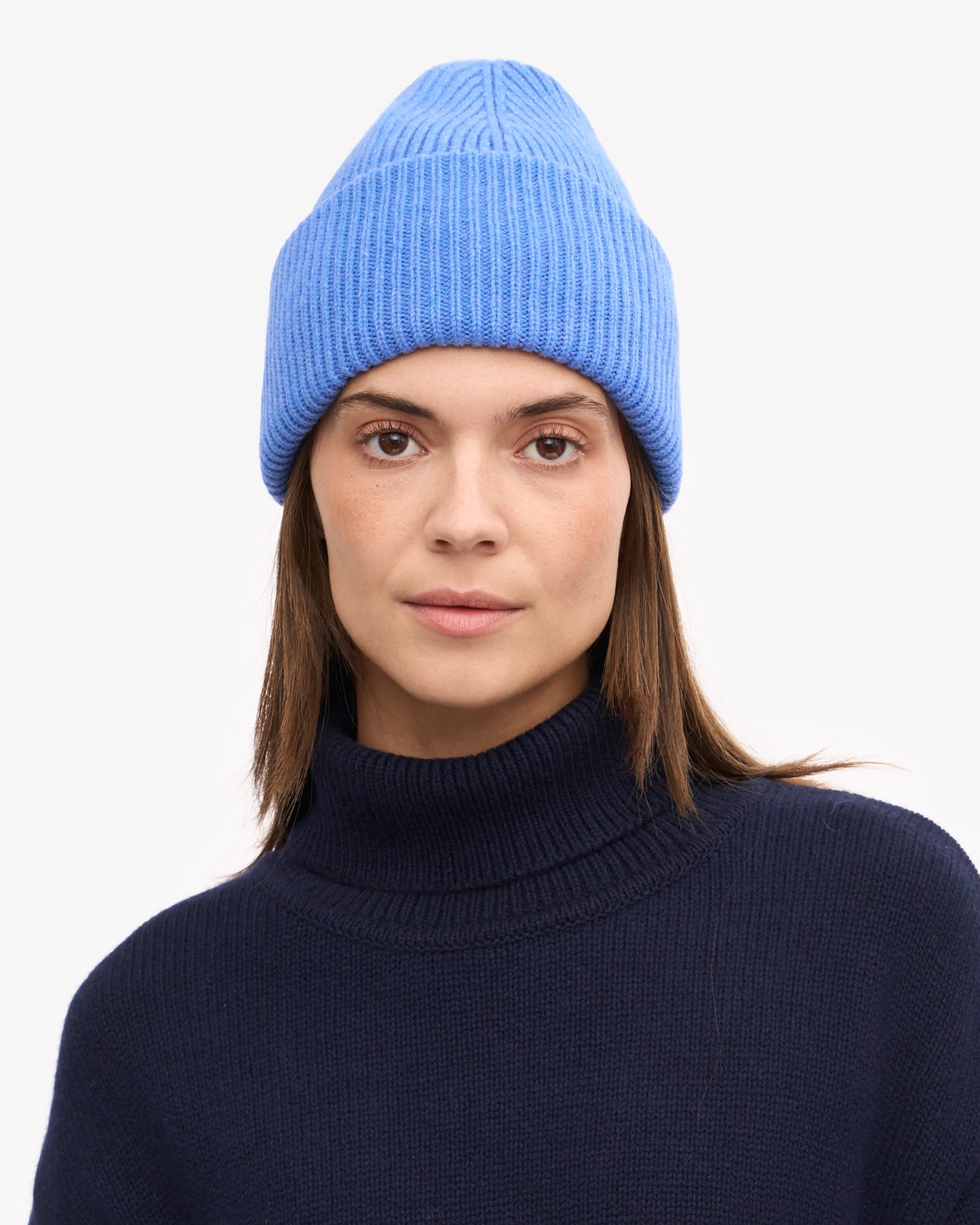 COLORFUL STANDARD MERINO WOLLE MÜTZE PACIFIC BLUE