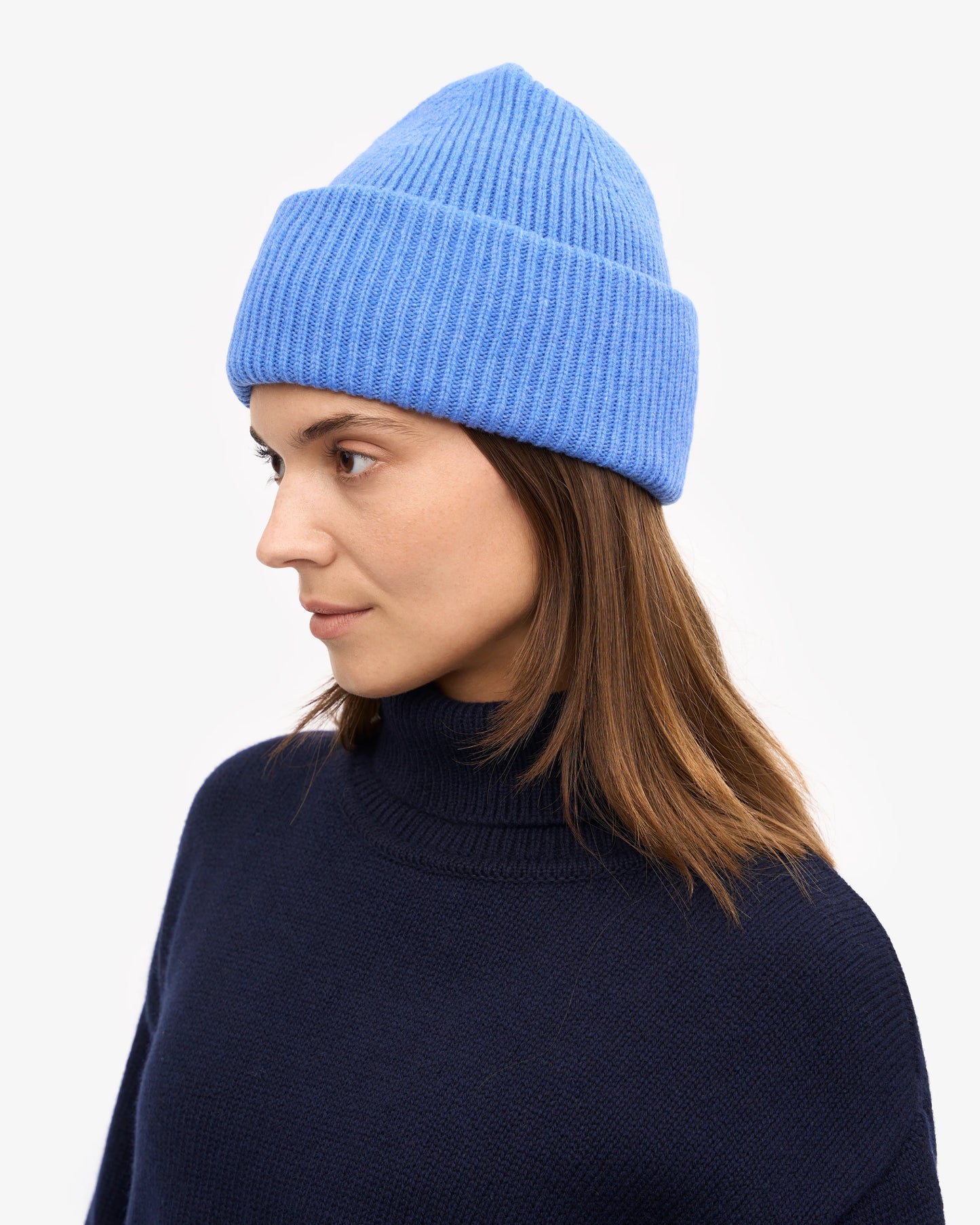 COLORFUL STANDARD MERINO WOLLE MÜTZE PACIFIC BLUE