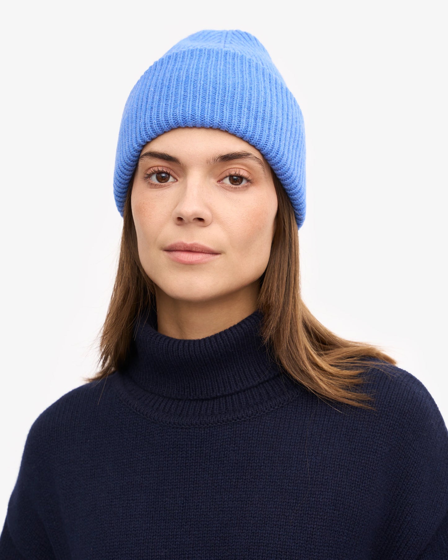 COLORFUL STANDARD MERINO WOLLE MÜTZE PACIFIC BLUE