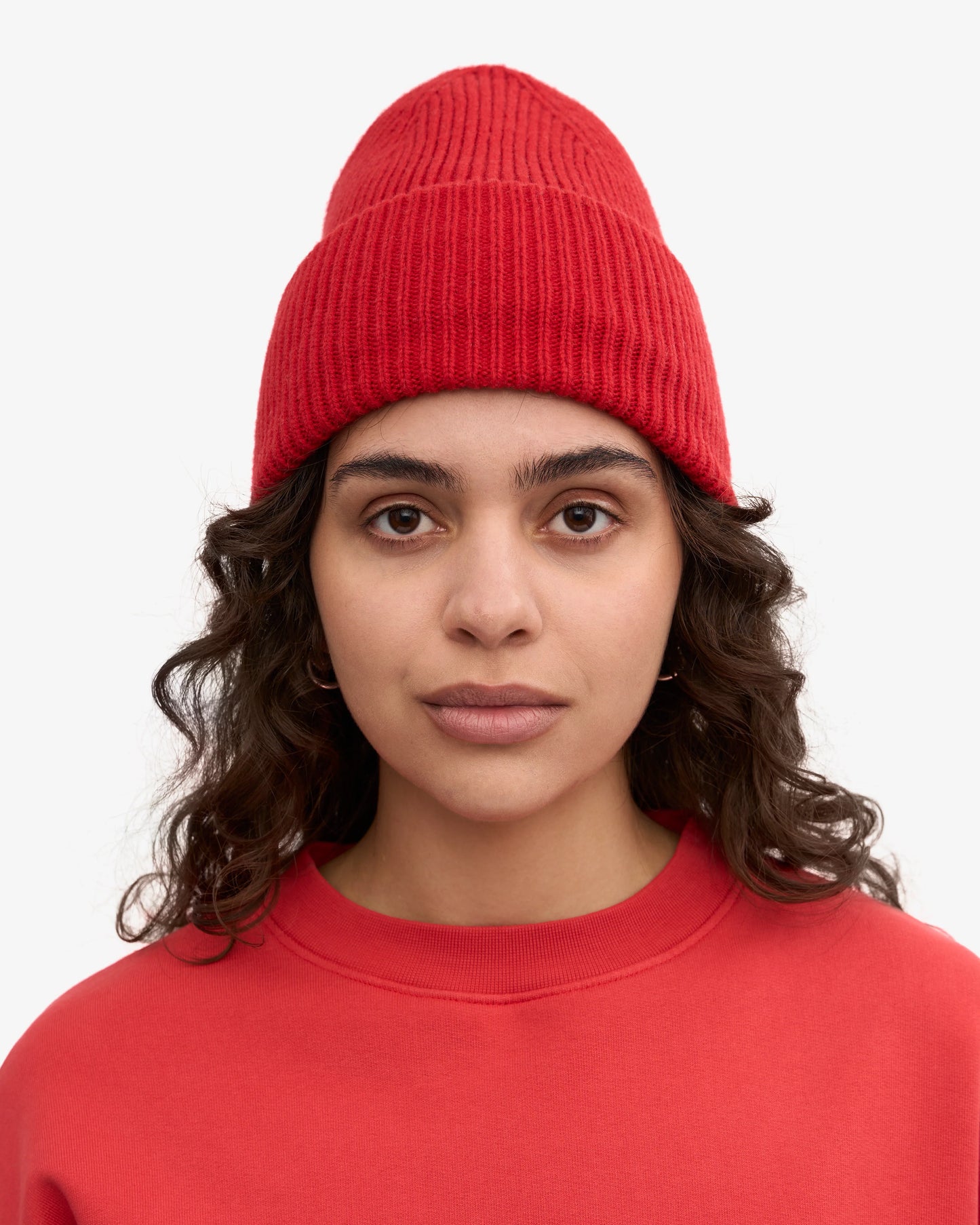 COLORFUL STANDARD MERINO WOLLE MÜTZE SCARLET RED