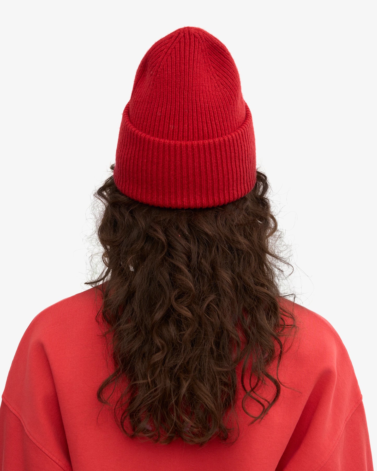 COLORFUL STANDARD MERINO WOLLE MÜTZE SCARLET RED