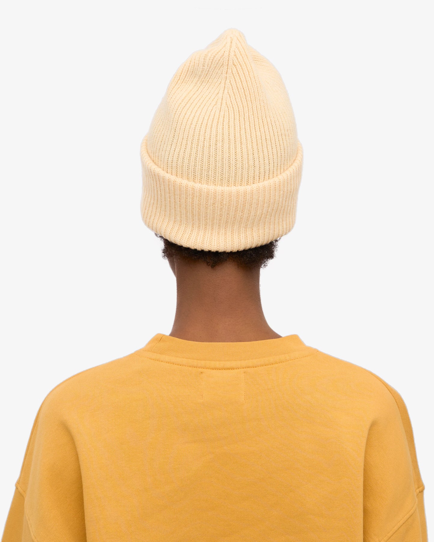 COLORFUL STANDARD MERINO WOLLE MÜTZE SOFT YELLOW