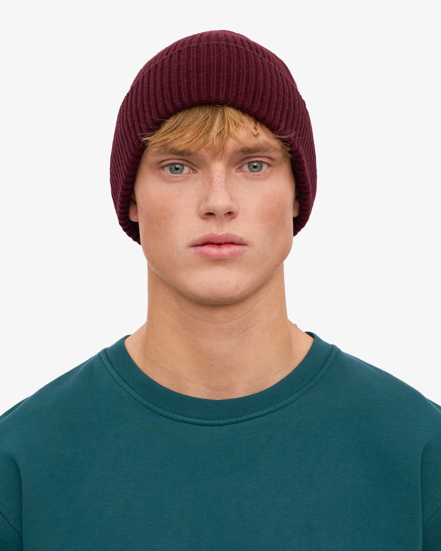 COLORFUL STANDARD MÜTZE OXBLOOD RED