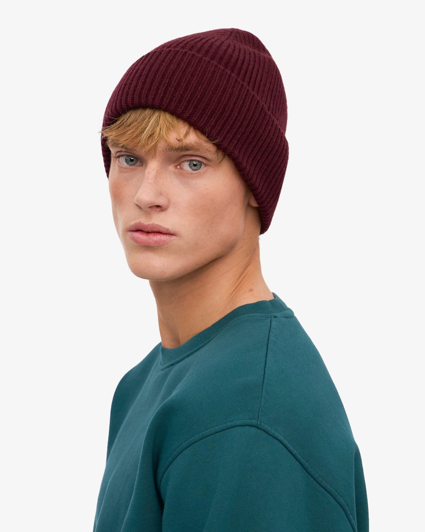 COLORFUL STANDARD MÜTZE OXBLOOD RED