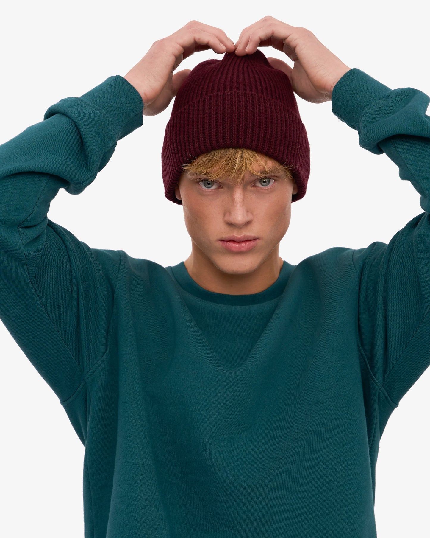 COLORFUL STANDARD MÜTZE OXBLOOD RED