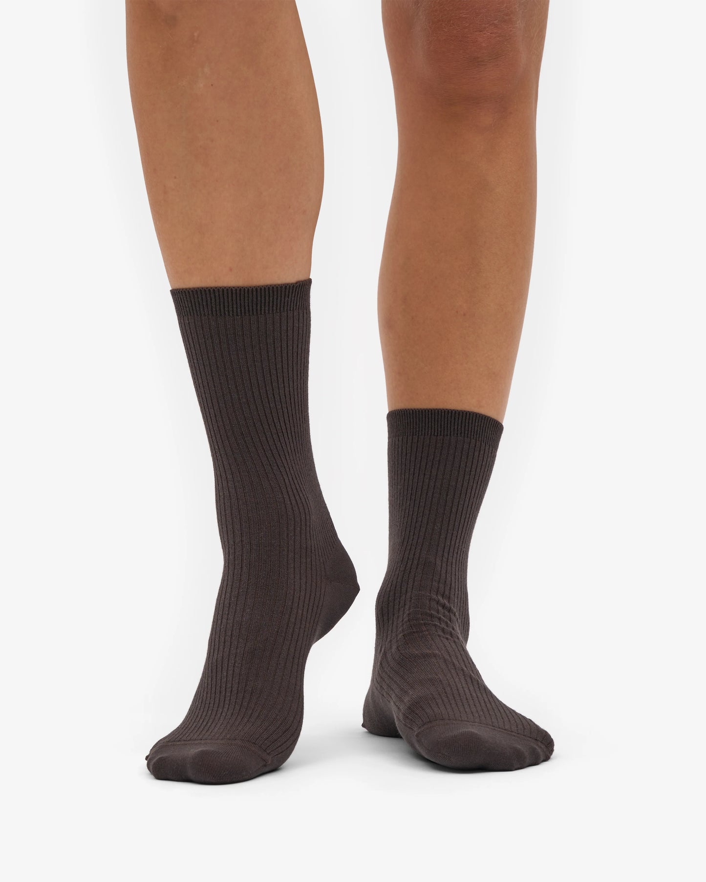 COLORFUL STANDARD SOCKEN COFFEE BROWN