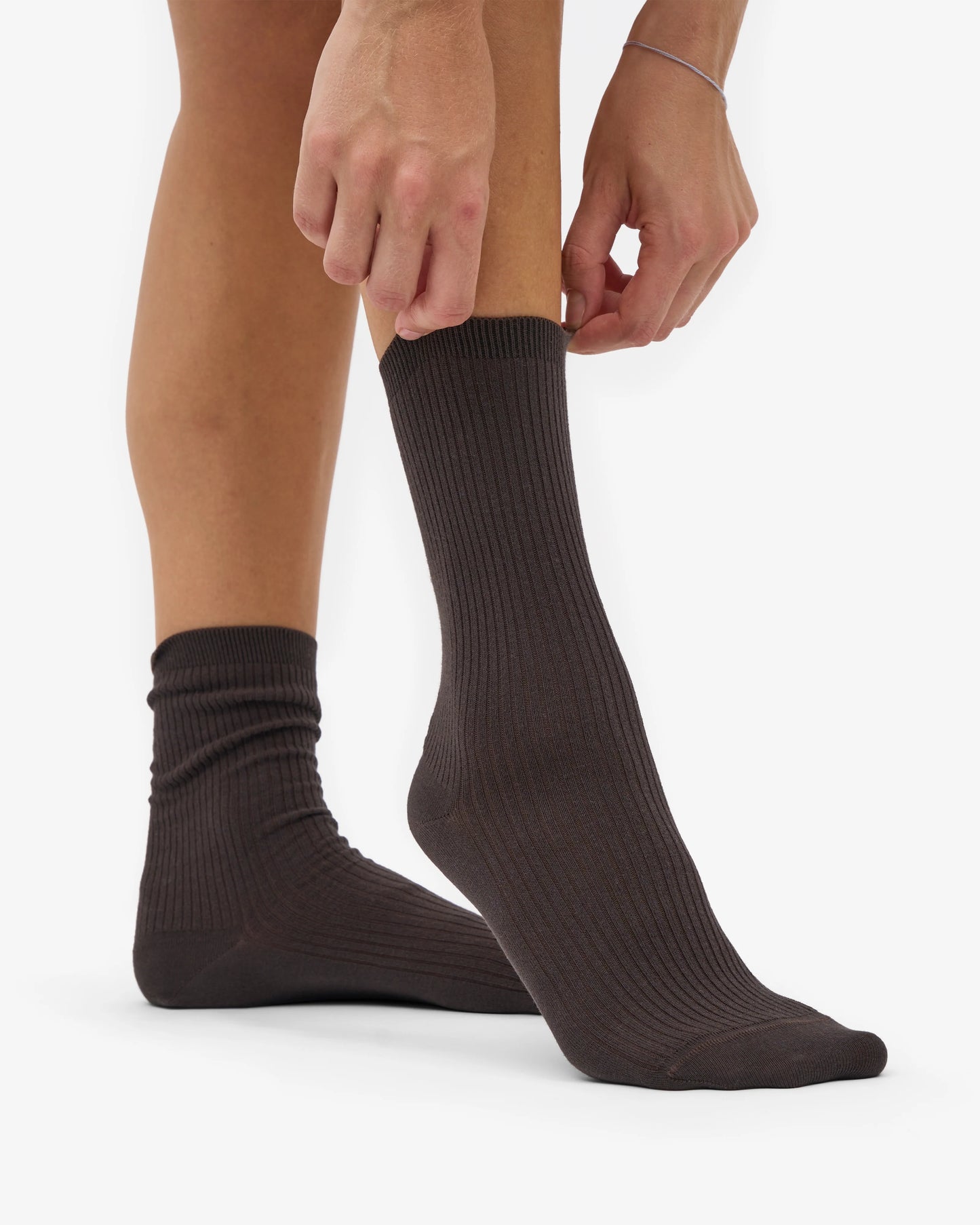 COLORFUL STANDARD SOCKEN COFFEE BROWN