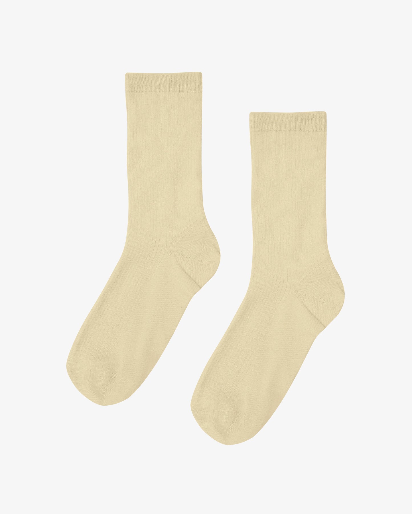 COLORFUL STANDARD SOCKEN SOFT YELLOW