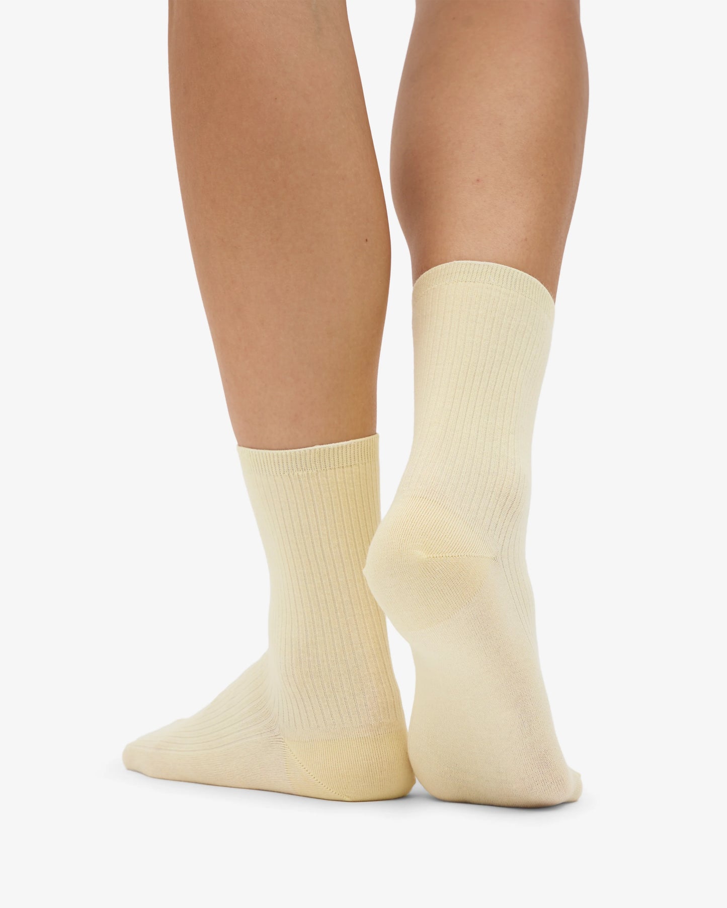 COLORFUL STANDARD SOCKEN SOFT YELLOW