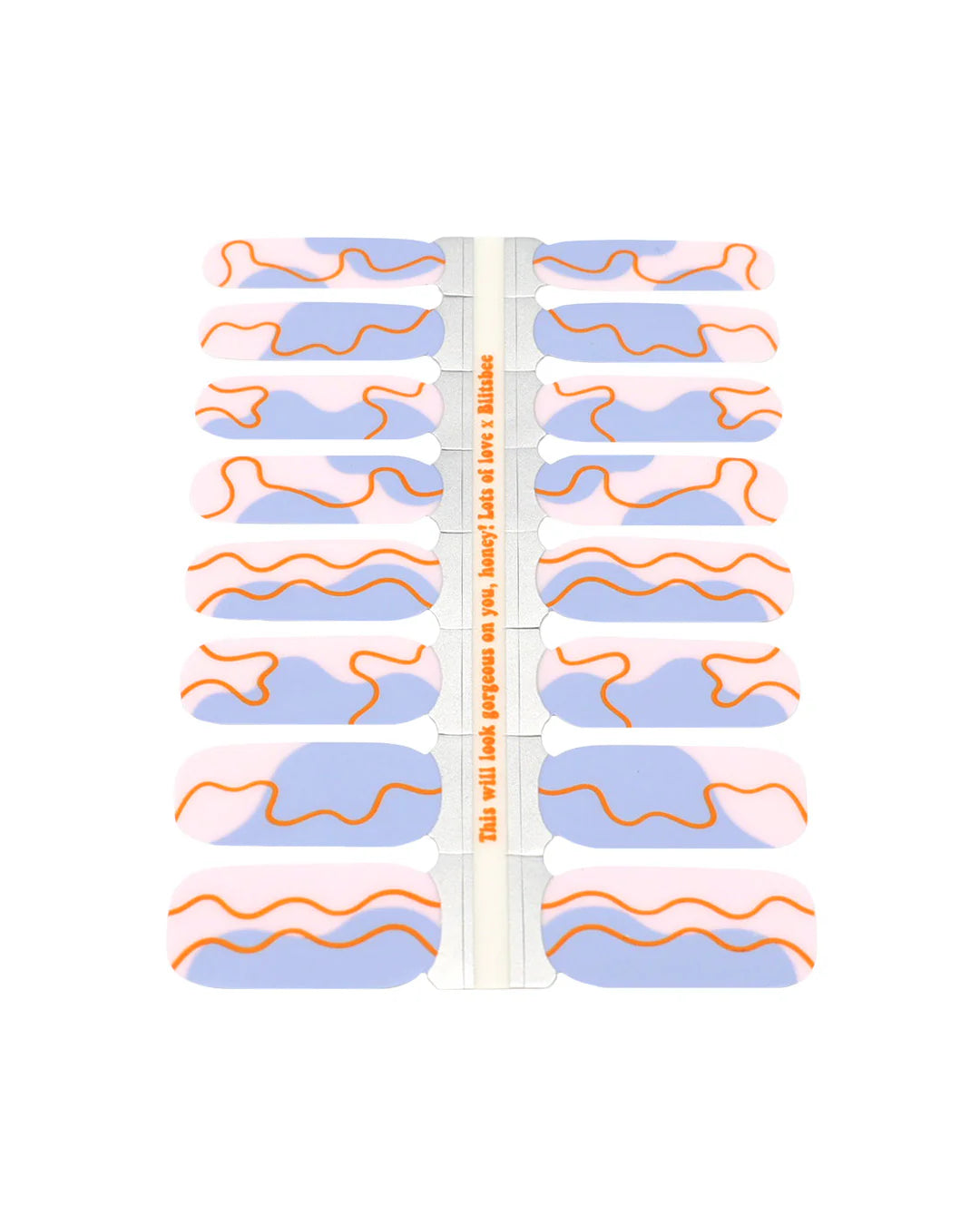 NAGELFOLIE - CORAL SWIRL