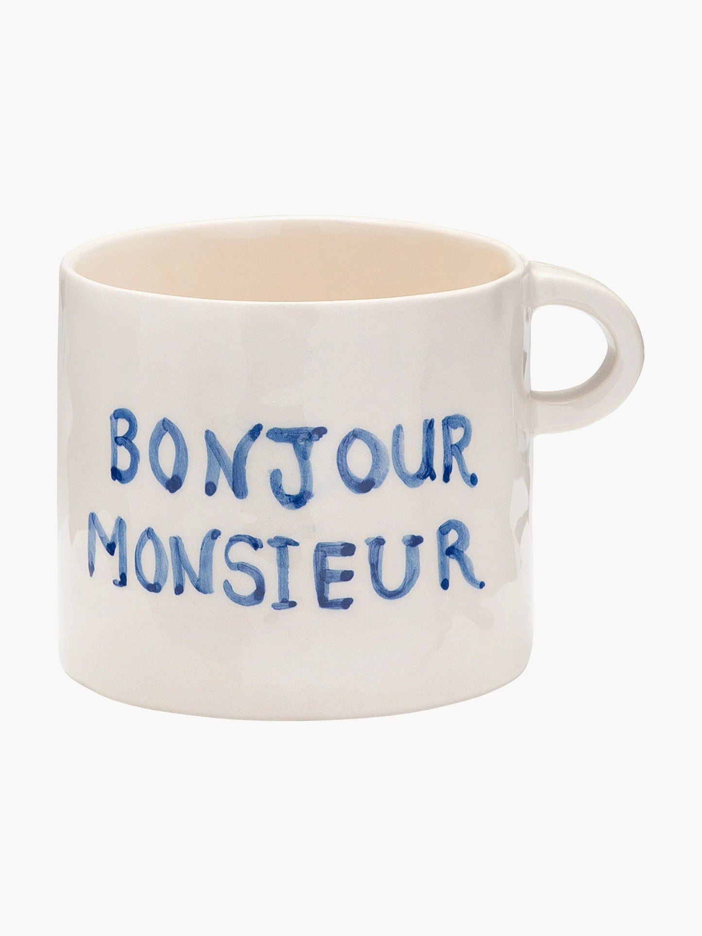 TASSE BONJOUR MONSIEUR BLAU
