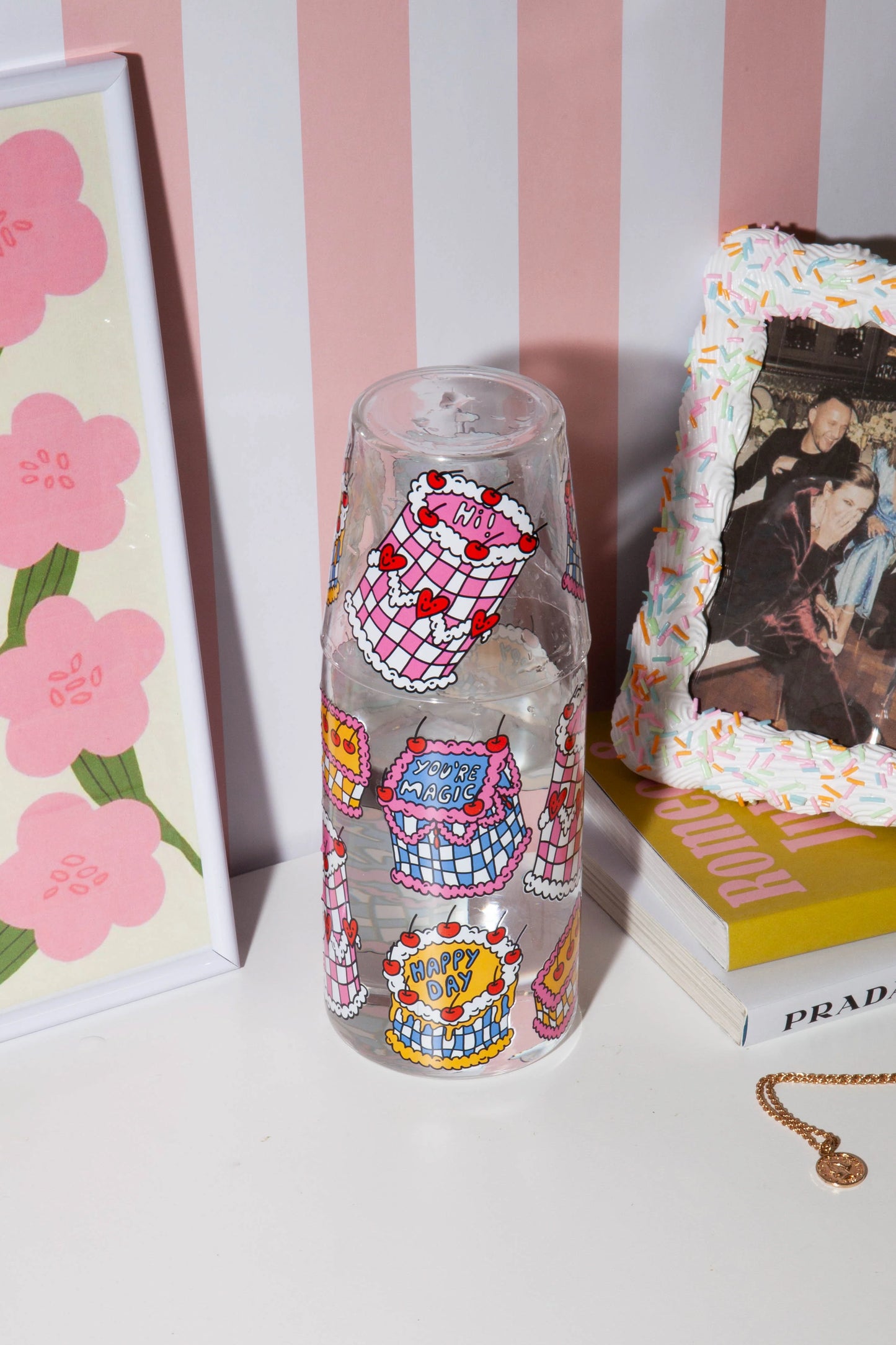 KARAFFE AND GLASS SET SWEETIE