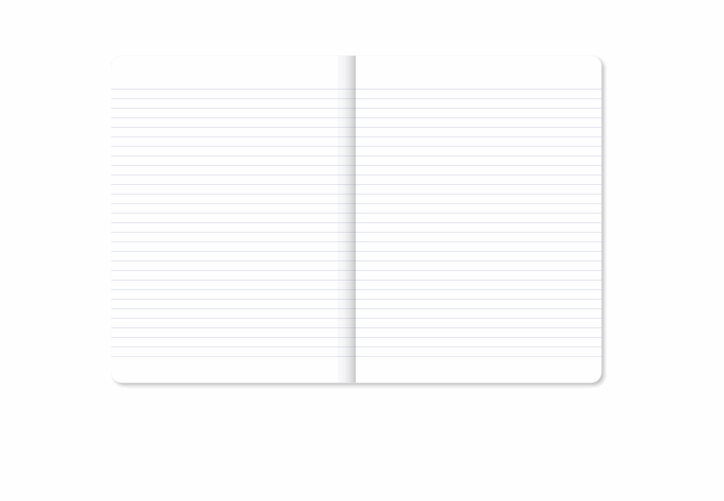 FABRIQUE NOTIZBUCH BLAU/WEISS