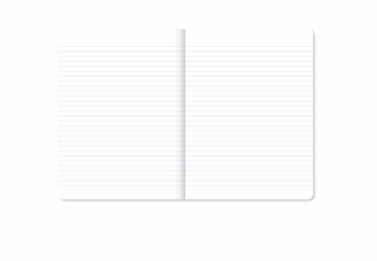 FABRIQUE NOTIZBUCH BLAU/WEISS