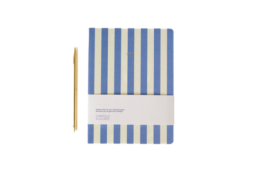 FABRIQUE NOTIZBUCH BLAU/WEISS