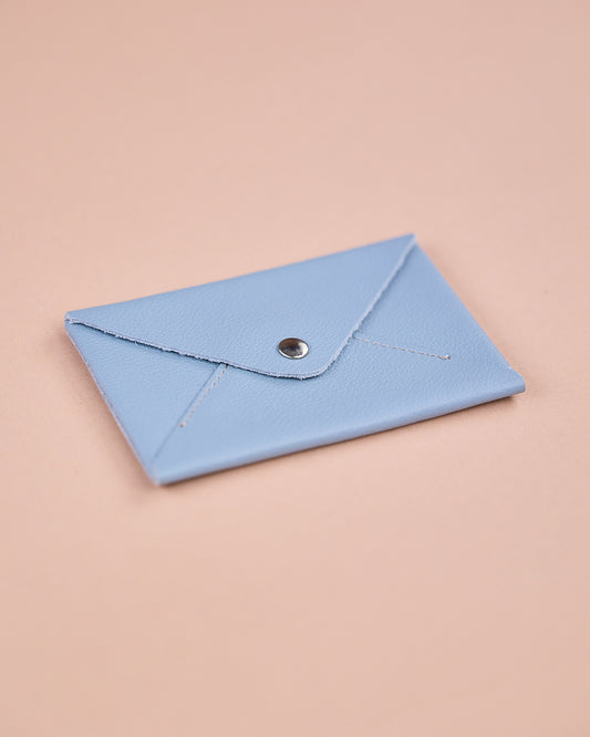 GELDBEUTEL BRIEFETUI HELLBLAU