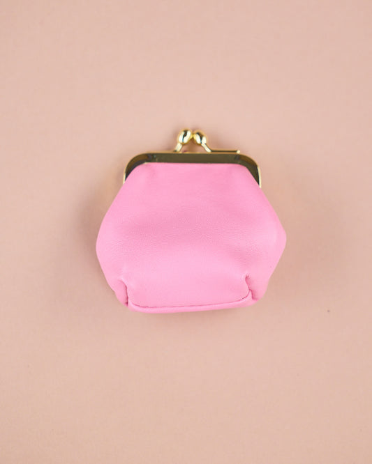 RUNDER GELDBEUTEL GELDBEUTEL ROSA