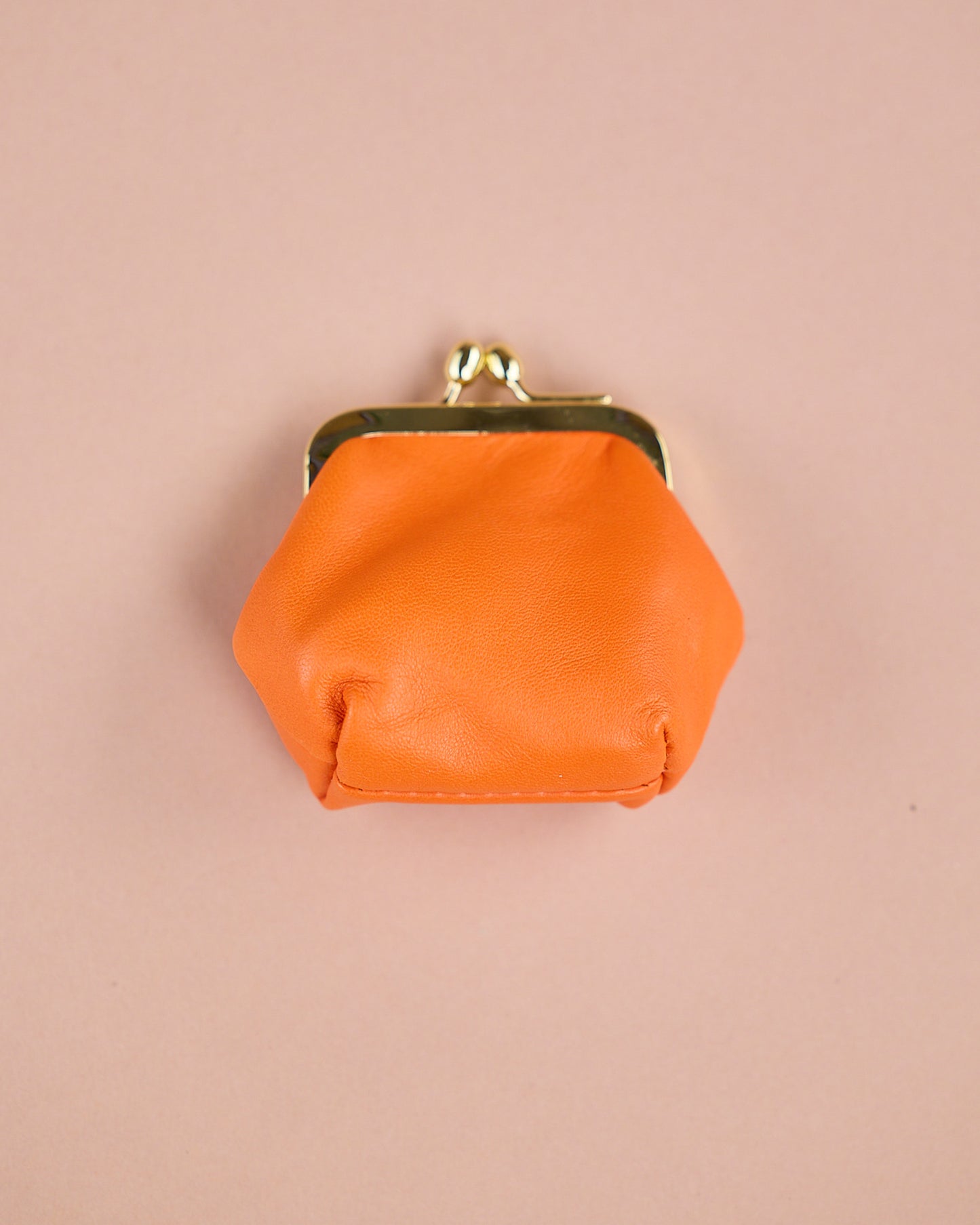 RUNDER GELDBEUTEL ORANGE