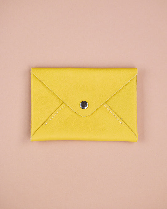 GELDBEUTEL BRIEFETUI GELB