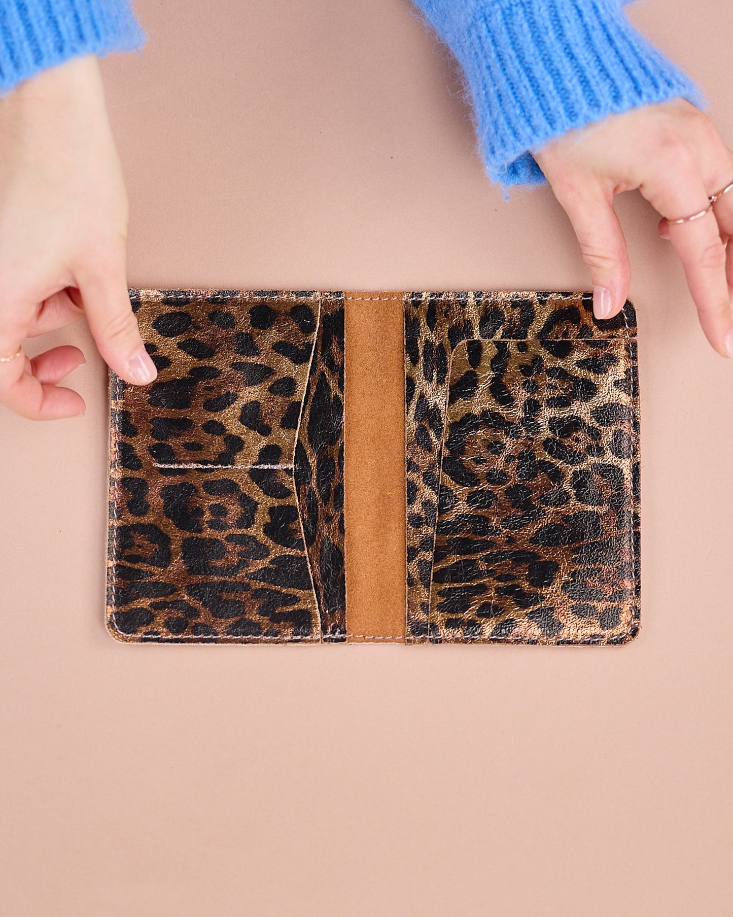 PASSHÜLLE METALLIC LEO