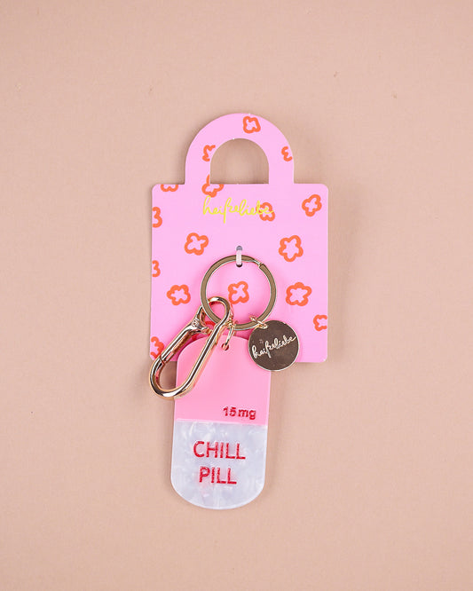 SCHLÜSSELANHÄNGER HEISSELIEBE CHILL PILL