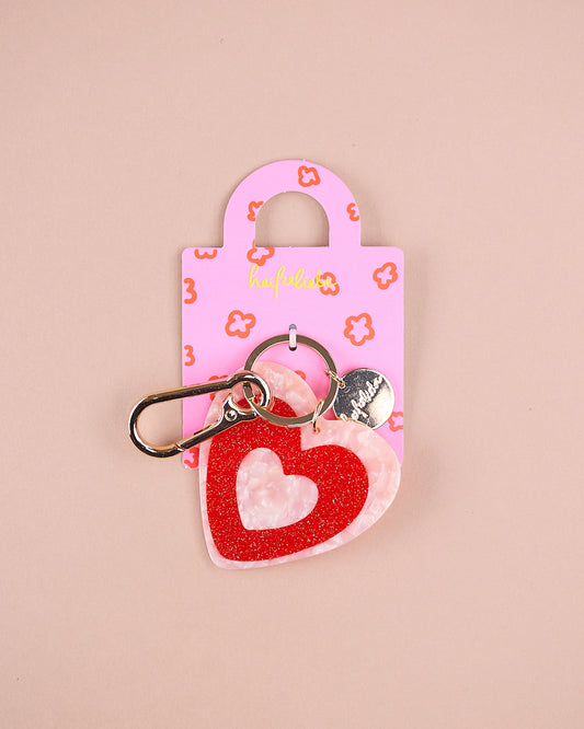 SCHLÜSSELANHÄNGER HEISSELIEBE HERZ
