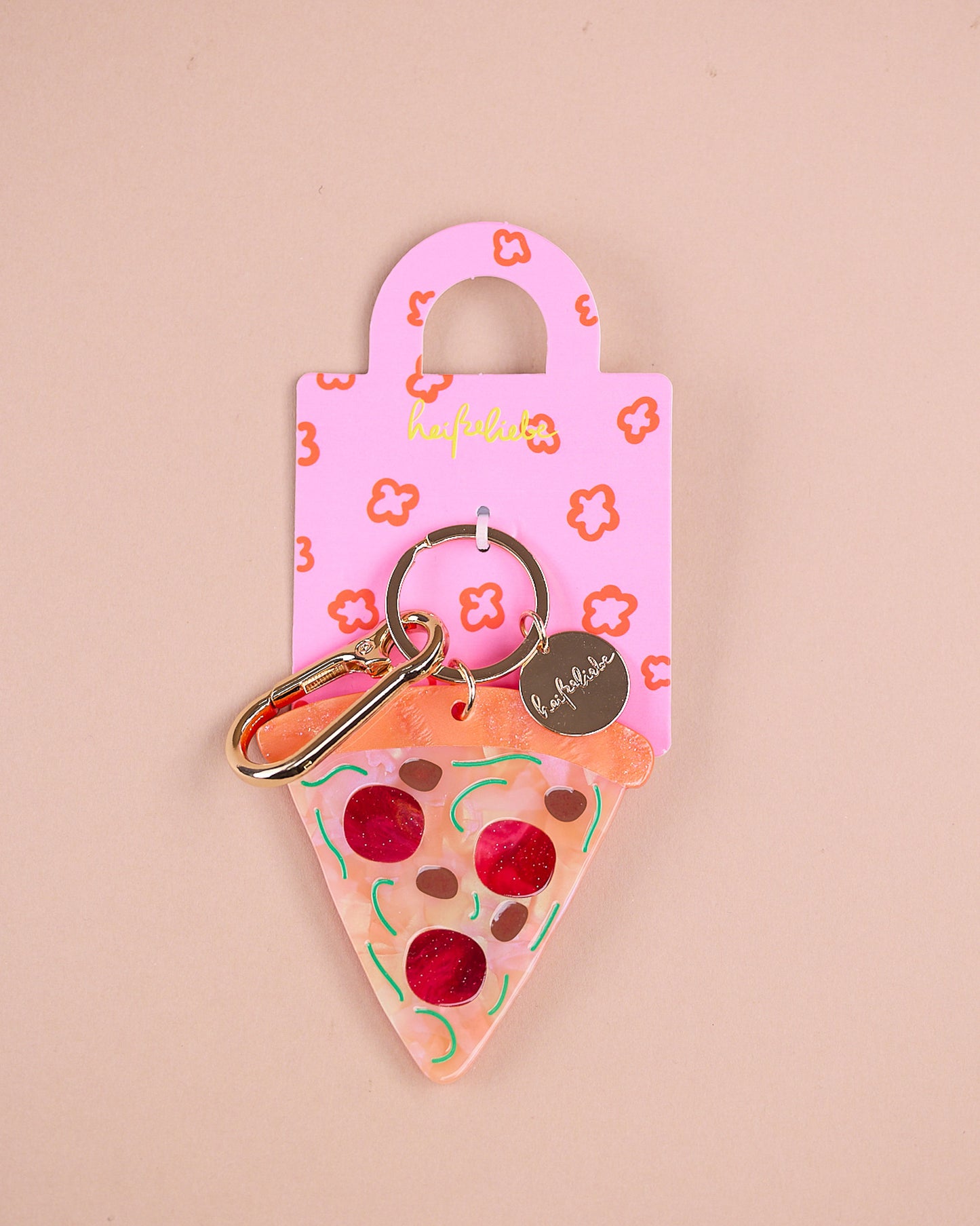 SCHLÜSSELANHÄNGER heißeliebe PIZZA