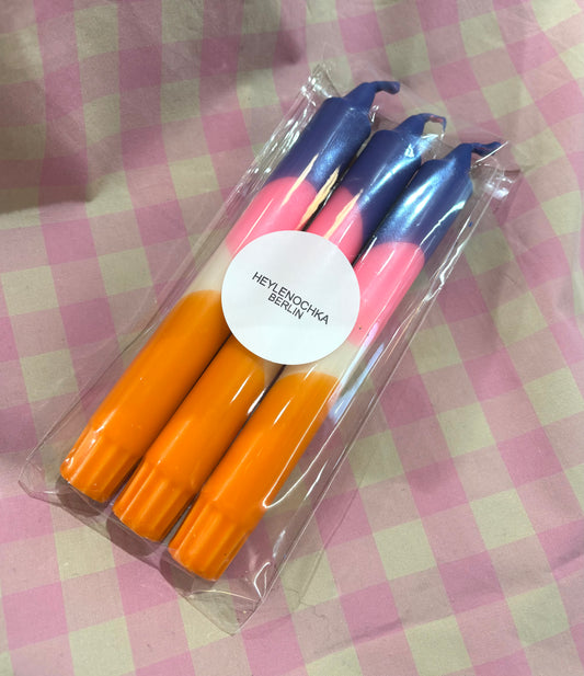 DIP DYE KERZEN 3 ER SET HEY.66