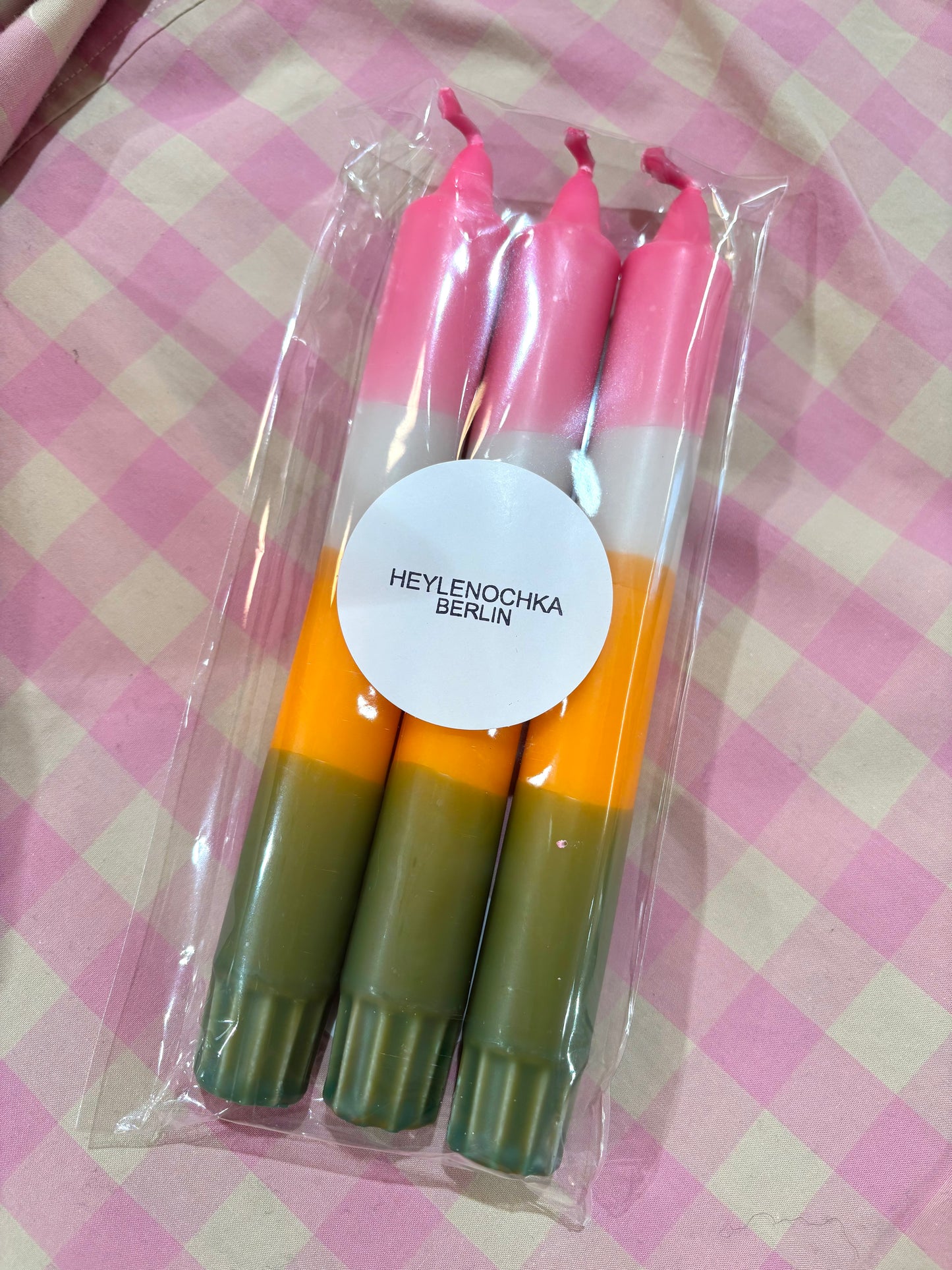 DIP DYE KERZEN 3 ER SET HEY7.0