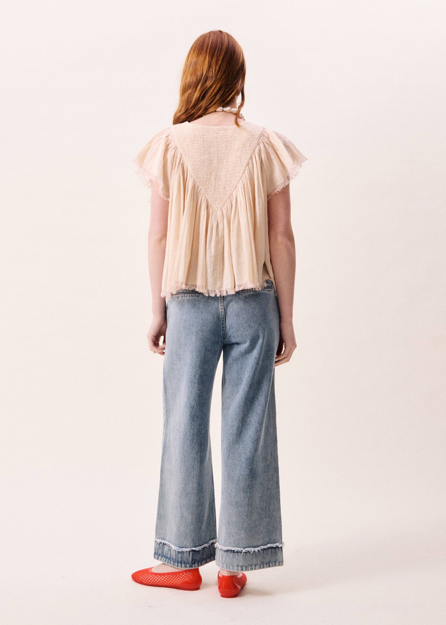 BLOUSE NOVAELLE ROUGE