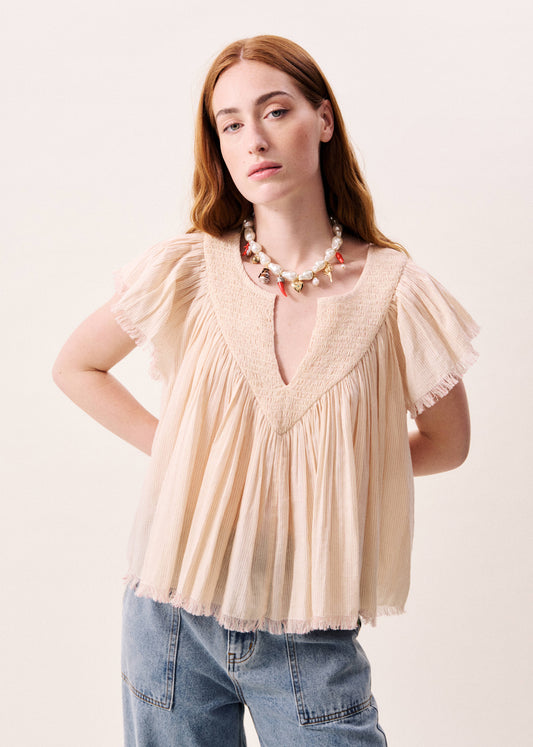 BLOUSE NOVAELLE ROUGE