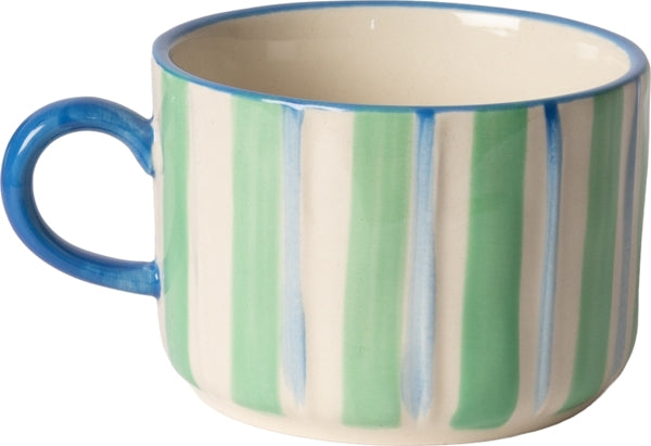 MAISON TASSE BLAU/GRÜN