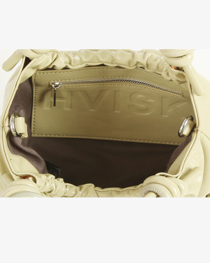 TASCHE JOLLY GLOSSY STRUCTURE - MATCHA GREEN