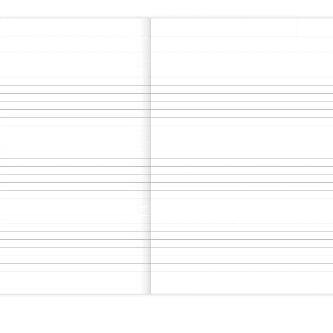 NOTIZBUCH JOURNAL KARIERT BLAU