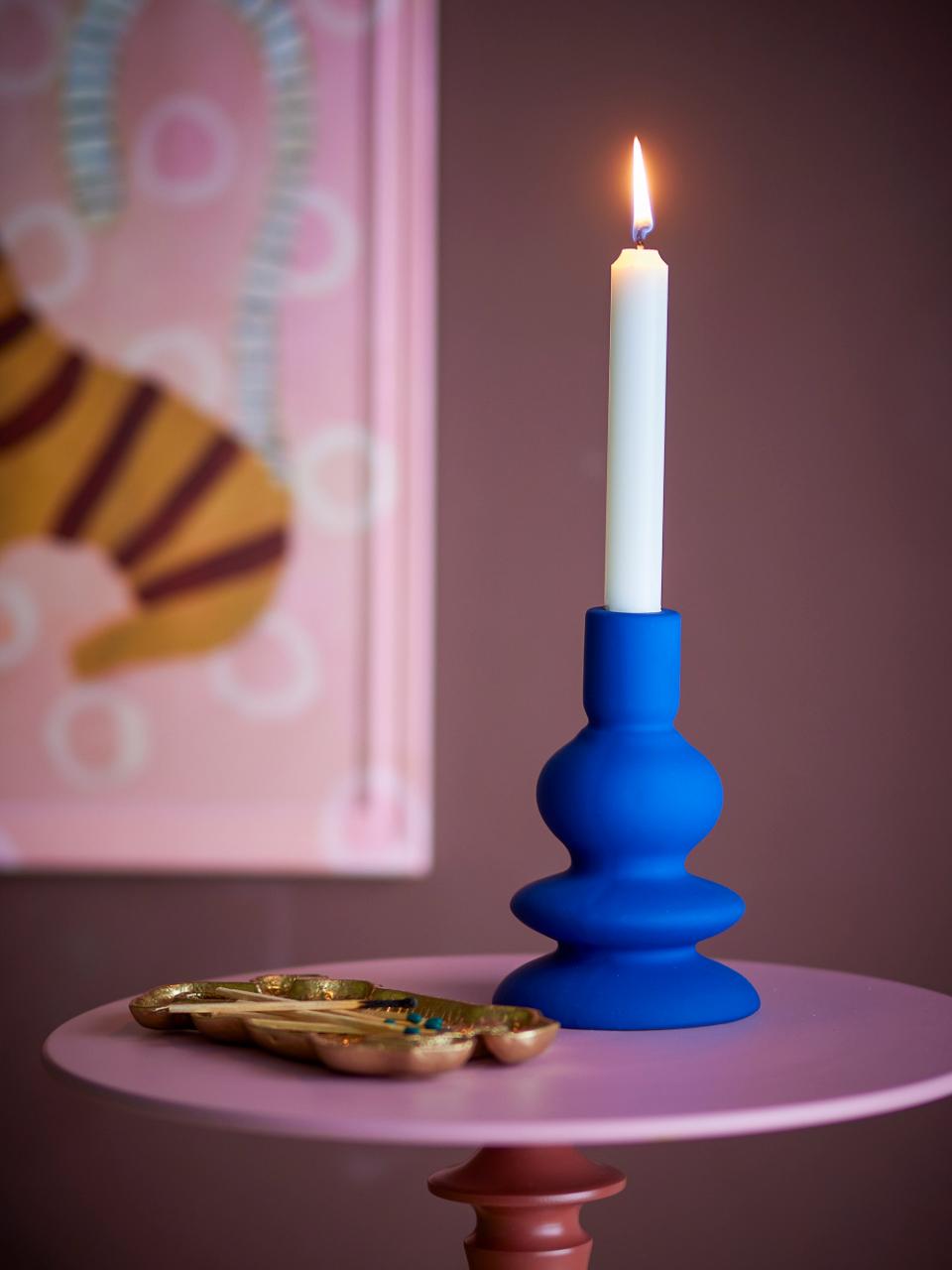 KERZENHALTER THORNE BLAU