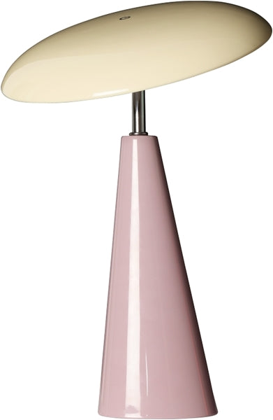 LAMPE THE AUDREY - VIOLETT/CREME