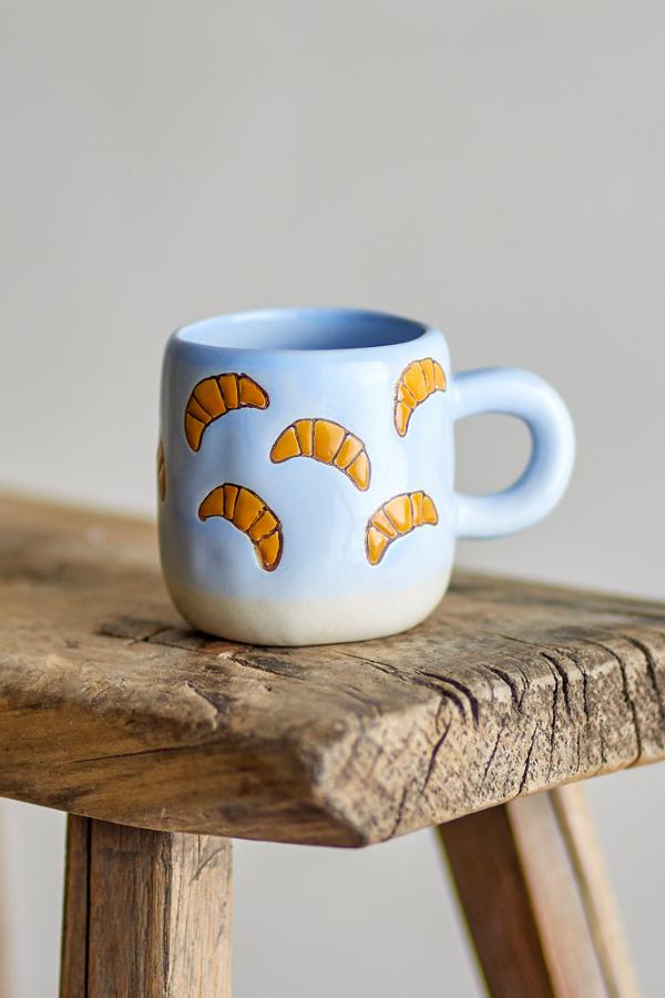 TASSE MILLIE HELLBLAU CROISSANT