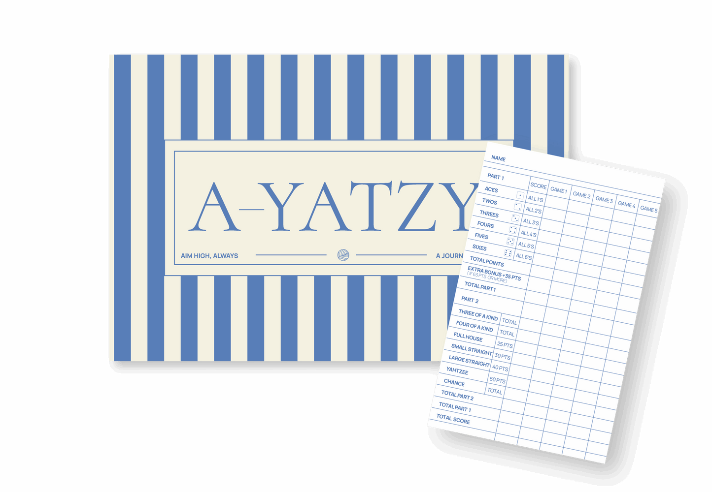 A-YATZY PINK BLAU