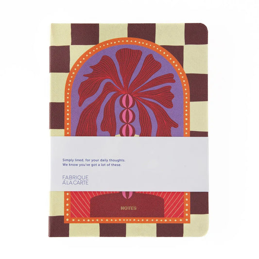 NOTIZBUCH NOTES PALME KARIERT