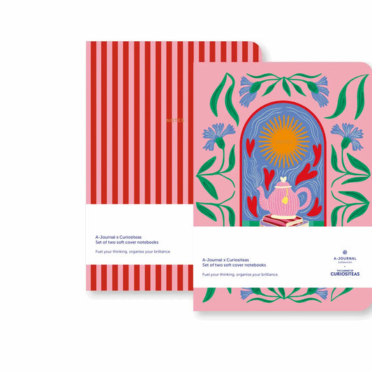 NOTIZHEFT NOTES 2ER SET CURIOSITEAS