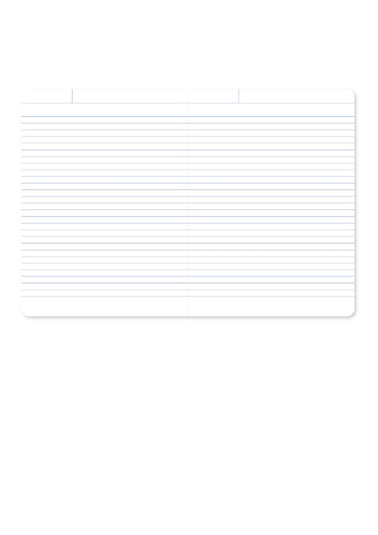 NOTIZBUCH JOURNAL LINIERT FLOW PINK ROT