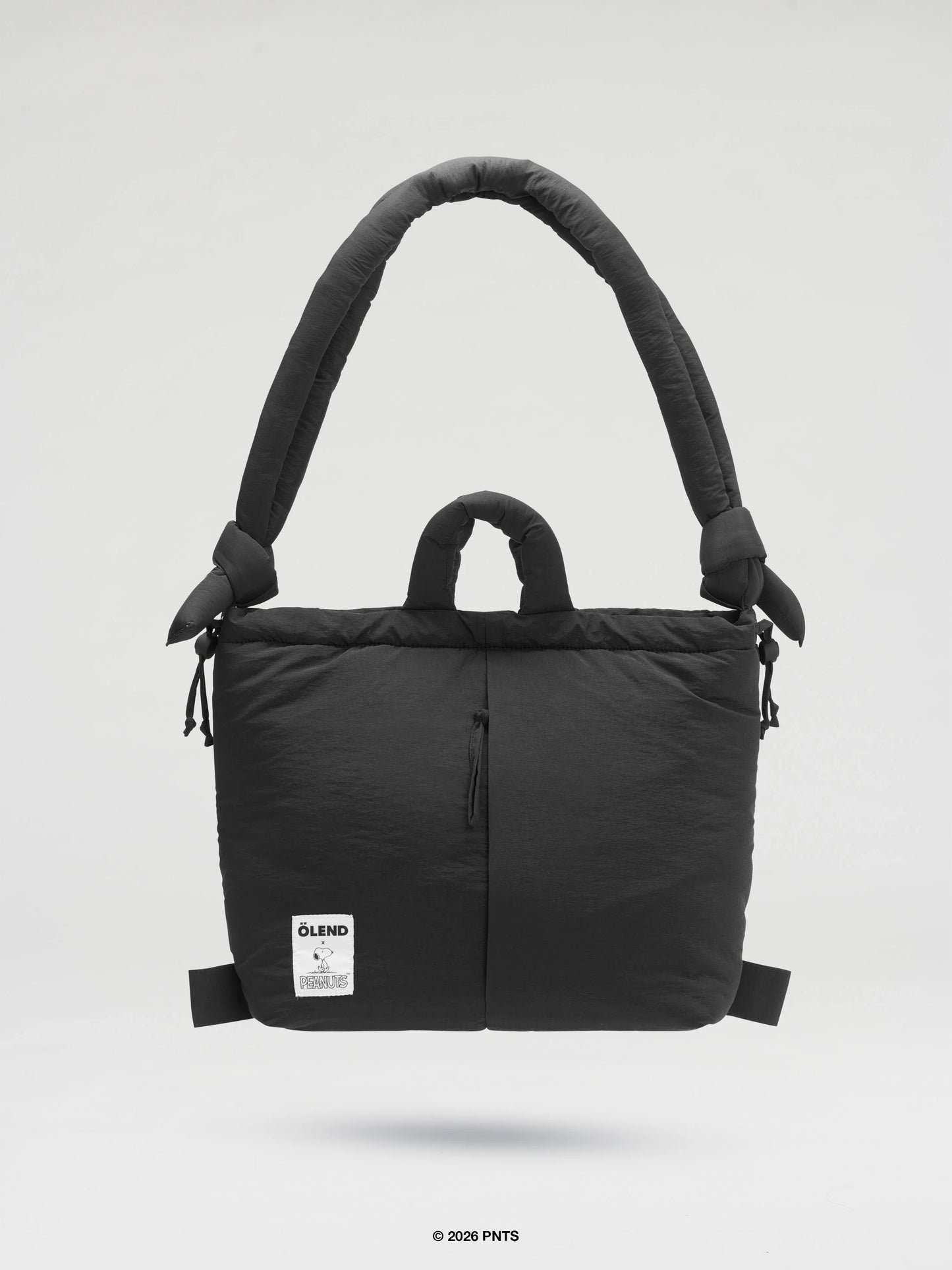 TASCHE ONA GROß SOFTBAG SCHWARZ SNOOPY X ÖLEND