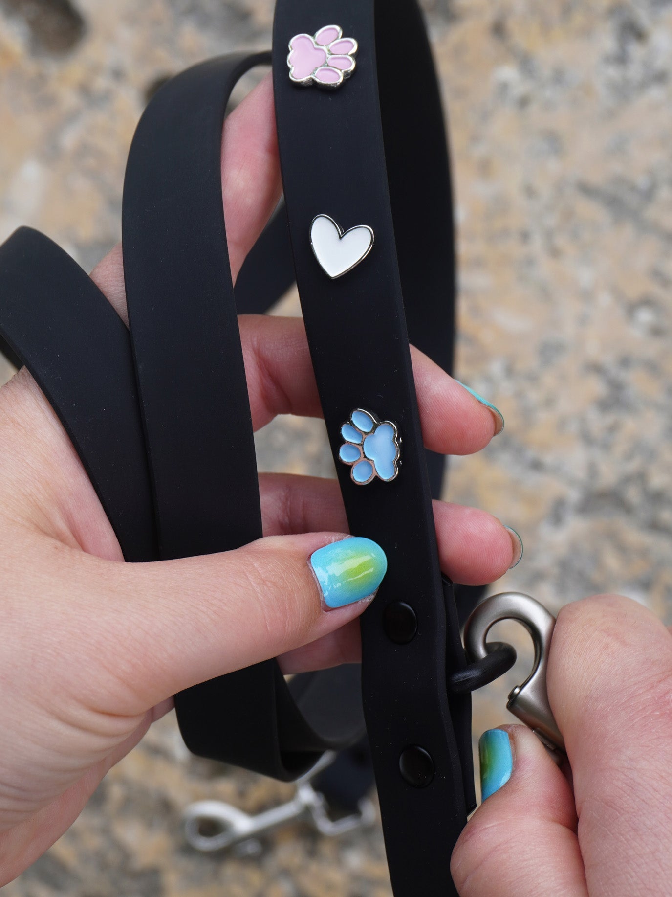 HUNDEHALSBAND ANHÄNGER PFOTE